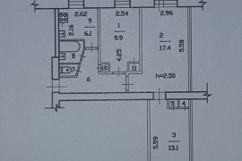 В продаже 3-комнатная квартира в самом центре города!